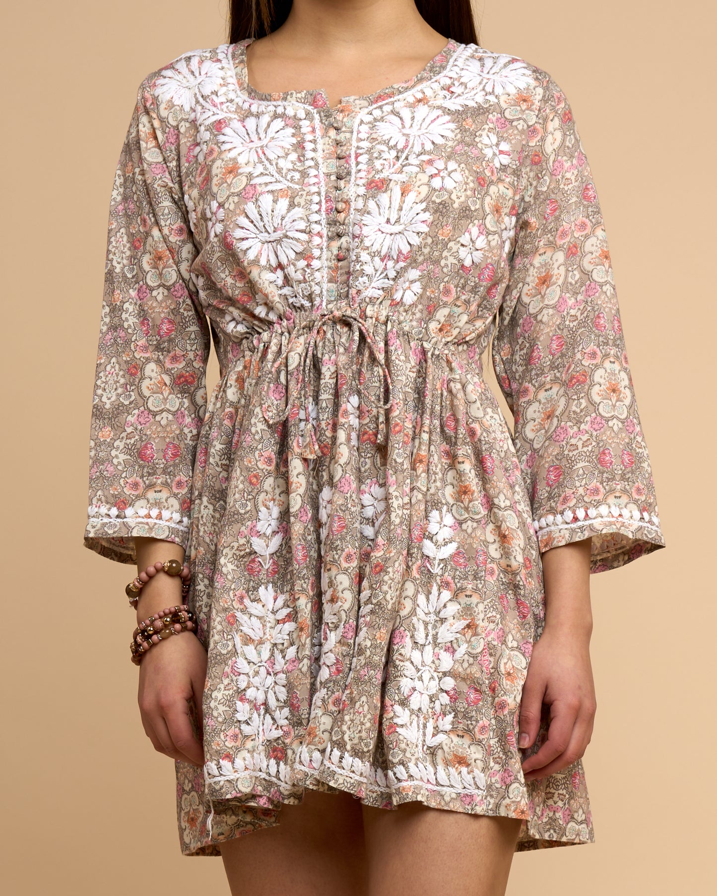 Blusa Manga Larga 3/4 - Paisley
