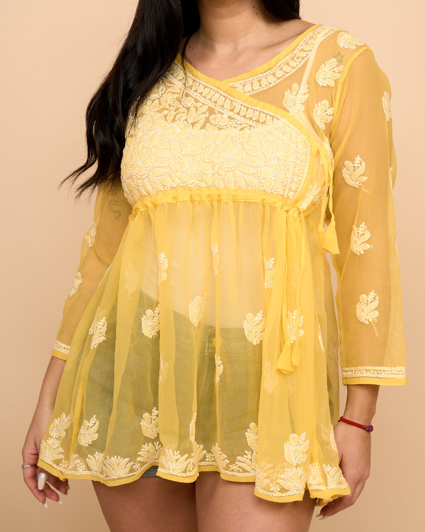 Blusa - Flores en Chiffon